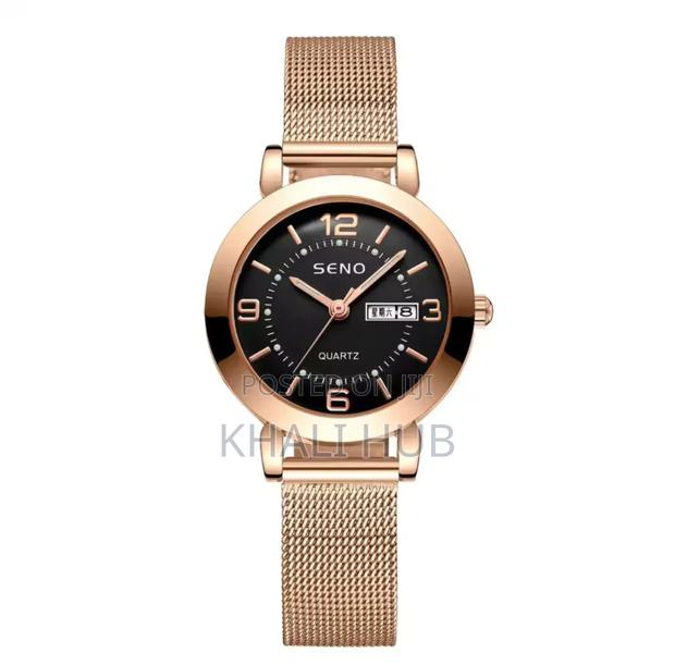 Seno Ladies Luxury Watch Luxury Rose Gold Watch