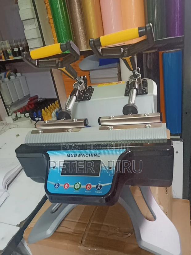 Brand New Double Mug Press Available - main view