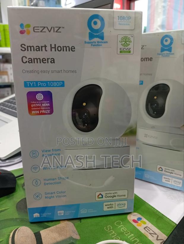 Ezviz Ty1 Smart Wi-Fi Pan Tilt 1080p Camera Nanny Camera