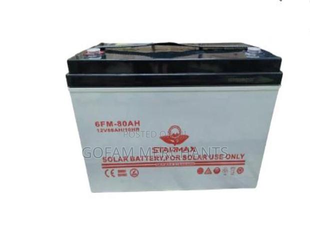 12v 80ah Starmax Battery - main view