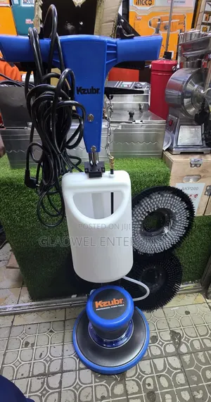 Kzubr Commercial Floor Scrubber With 3 Brushes