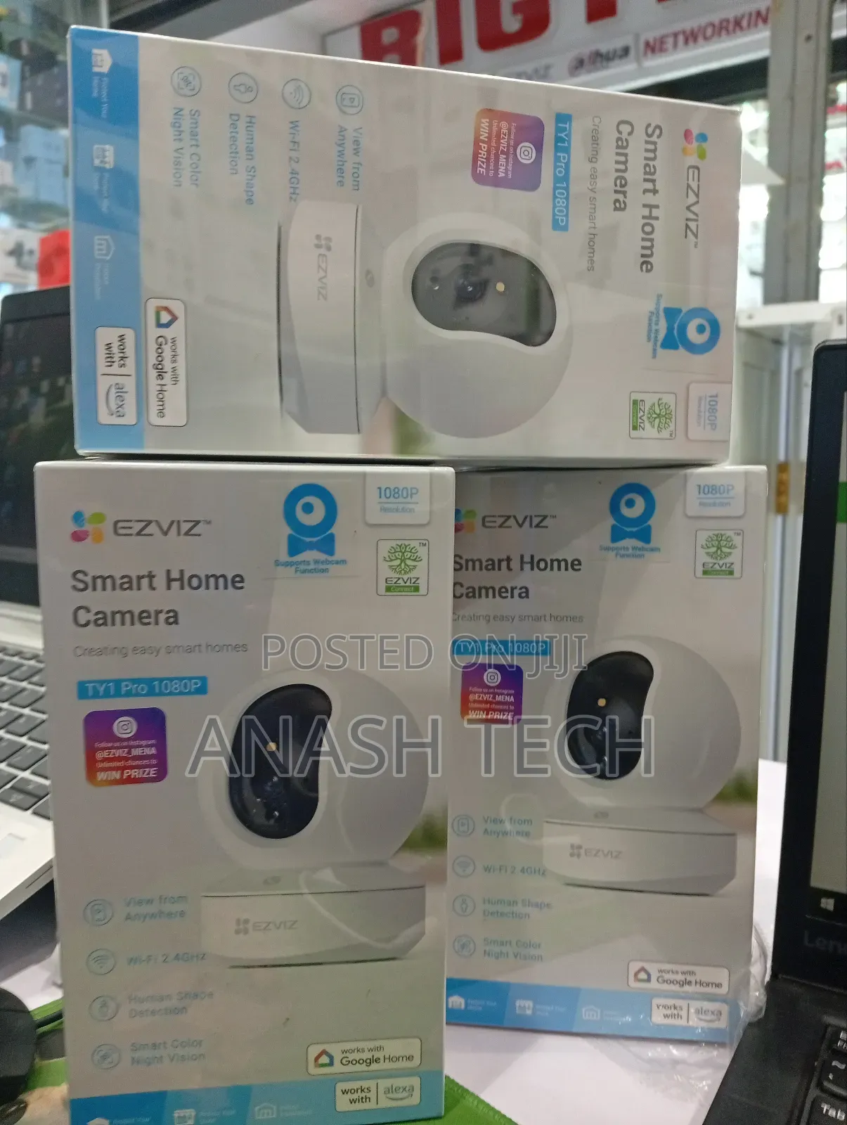 Ty1 Smart Home Camera Ezviz Ty1 Wi-Fi Nanny Camera