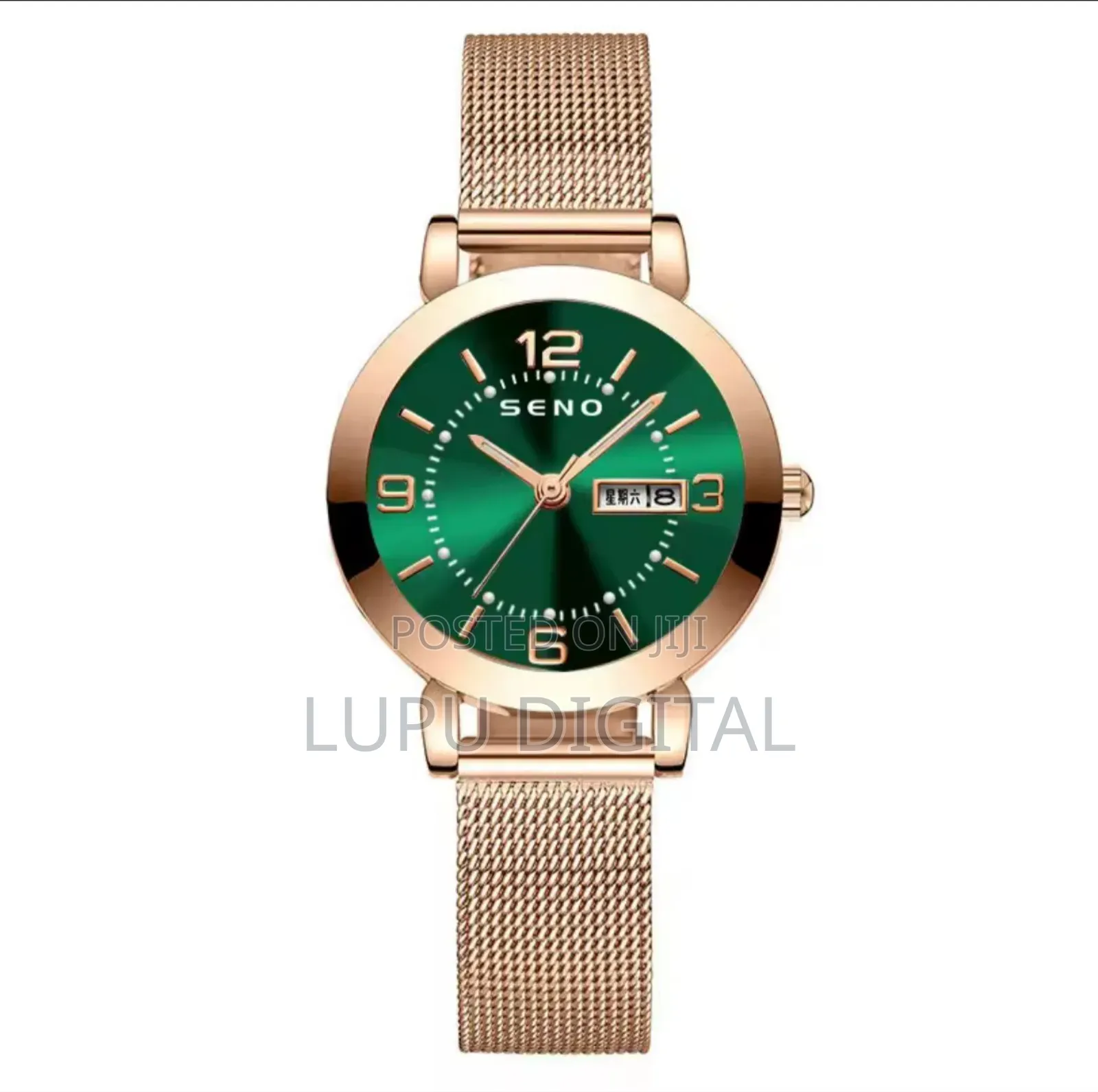 Hublot Gents Watch Battery Powered Suede Strap