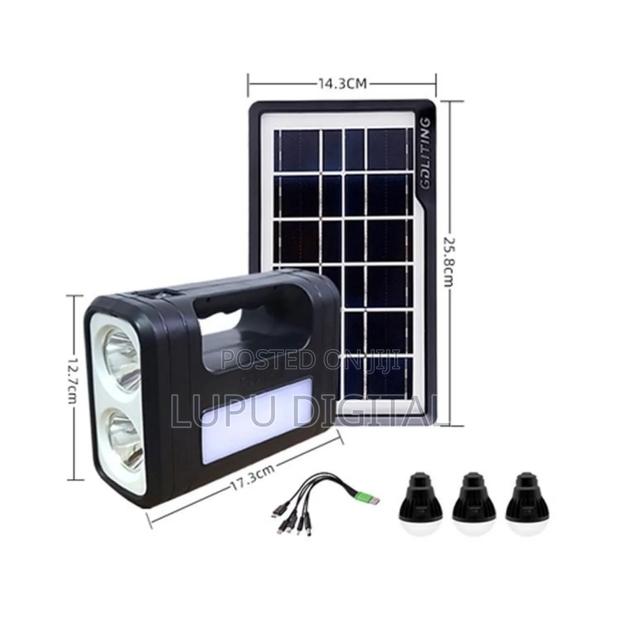 Solar Lighting Kit With 5in 1 Charger - main view