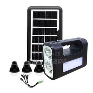 Solar Lighting Kit With 5in 1 Charger