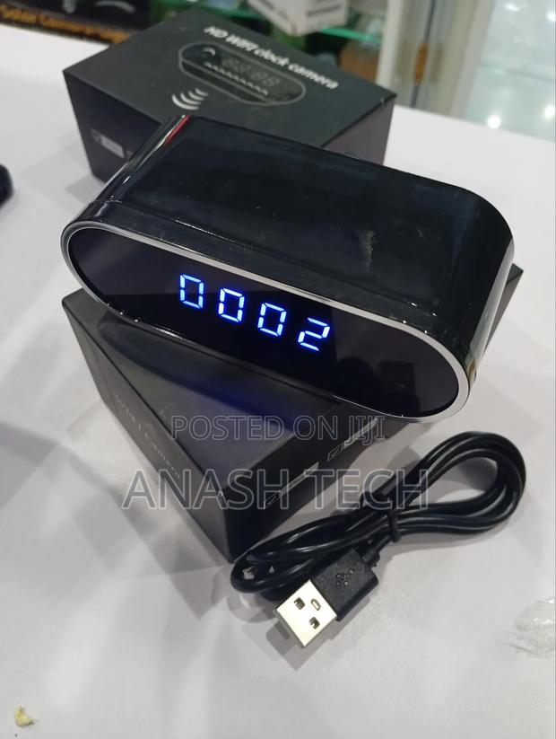 Hidden Table Clock Wifi Camera