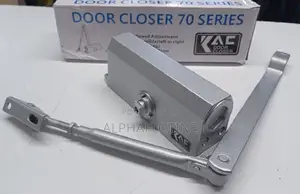 Spring Hydraulic Silver Adjustable Automatic Door Closer
