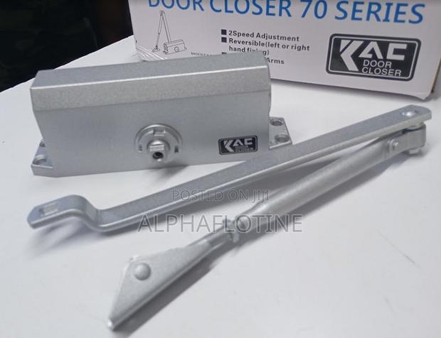 Adjustable Automatic Door Closer- Heavy-Duty Aluminum
