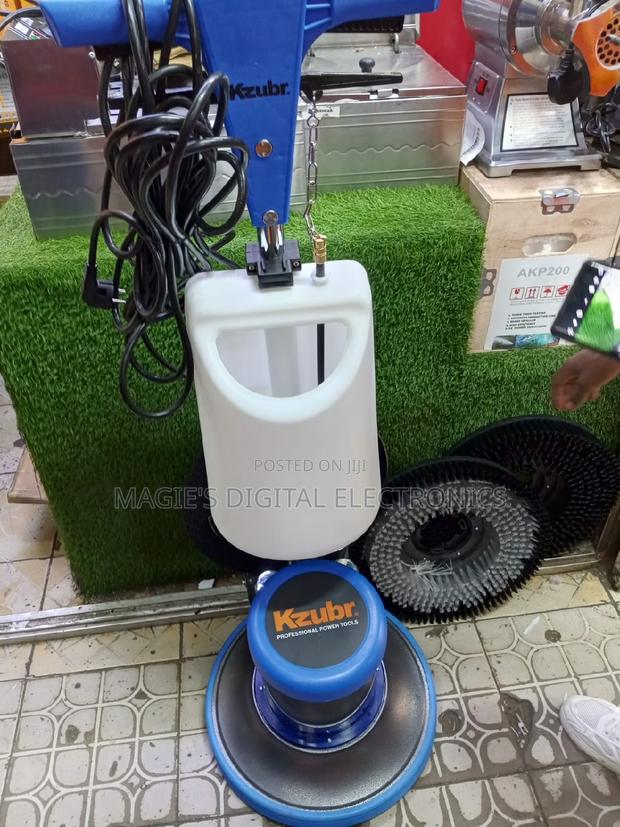 Highly Noted 1100w Kzubr Floor Scrubber With 3 Brushes - main view