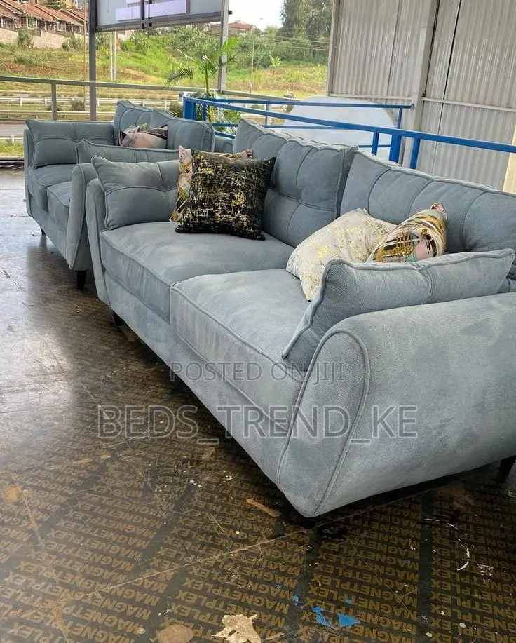 Sleek Cozy 5 Seater Butterfly Sofa Set 3,2