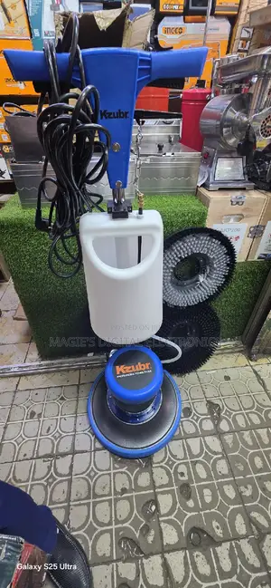 Super Excellent 1100w Kzubr Floor Scrubber With 3 Brushes