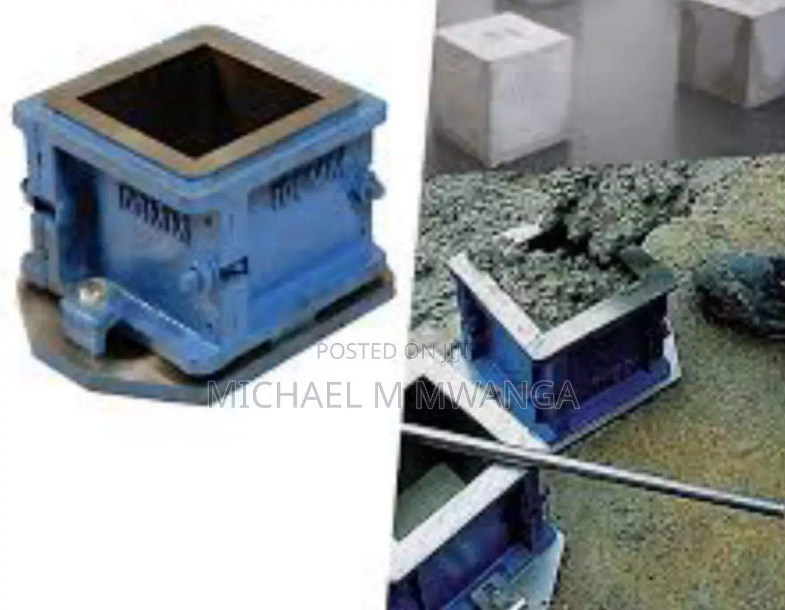 Heavy Duty Iron Concrete Cube Mould