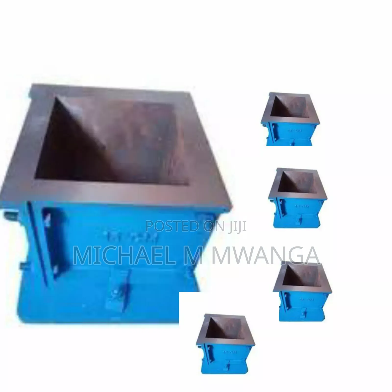 Rigid Iron Concrete Cube Mould
