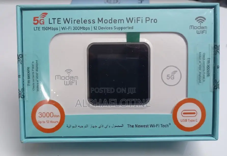 5g Lte Wireless Router Portable Wifi