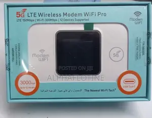 Lte/5g 150mbps Wireless Mobile Wifi