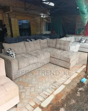 Generous Chester 6 Seater L Sofa Set