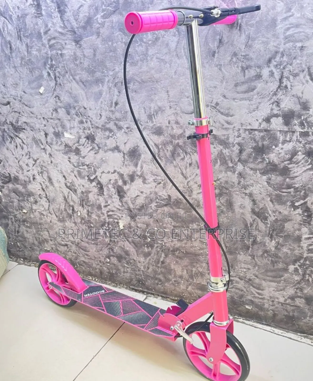 Foldable Metallic Scooter