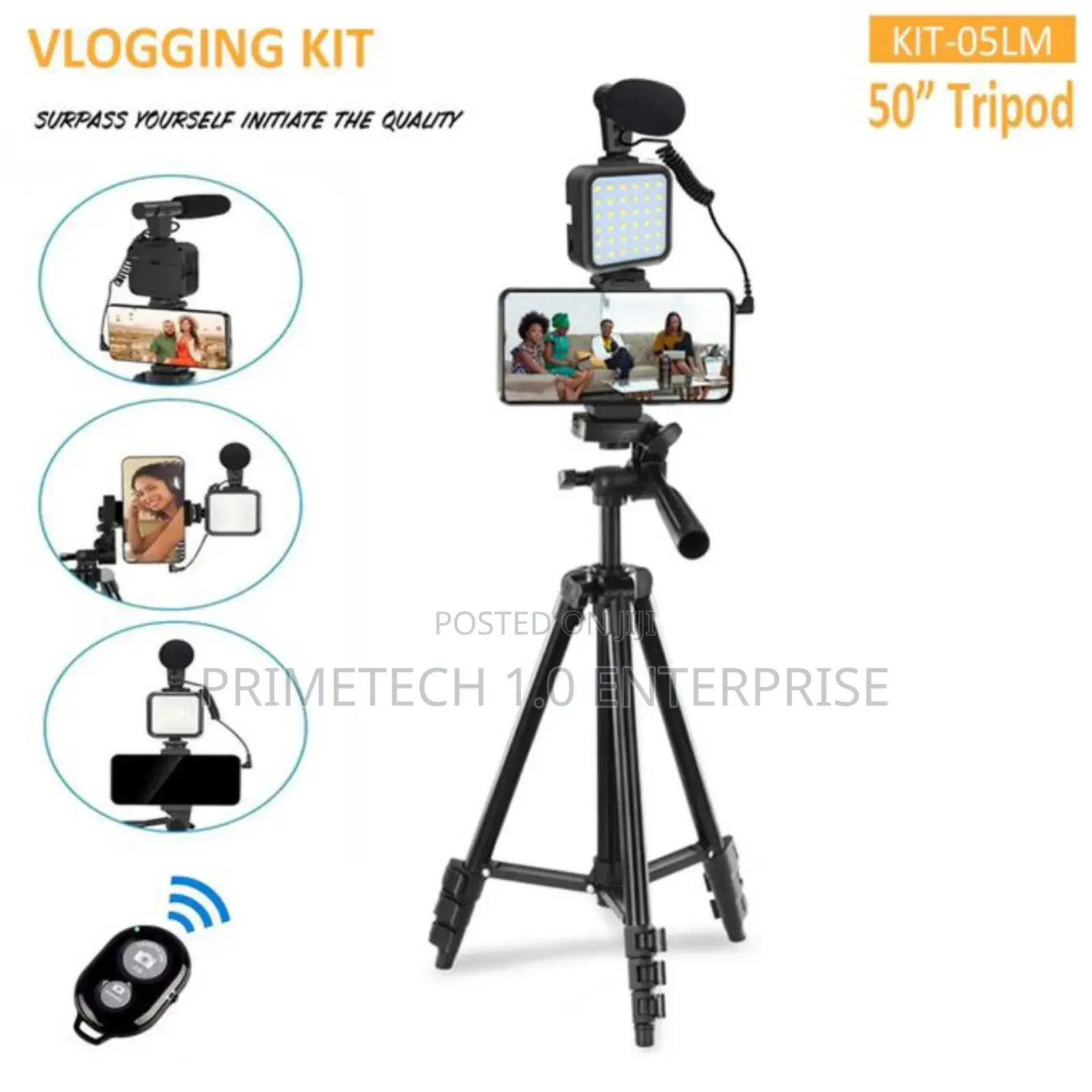 Vlogging Kit Kit-05lm With Tripod Stand