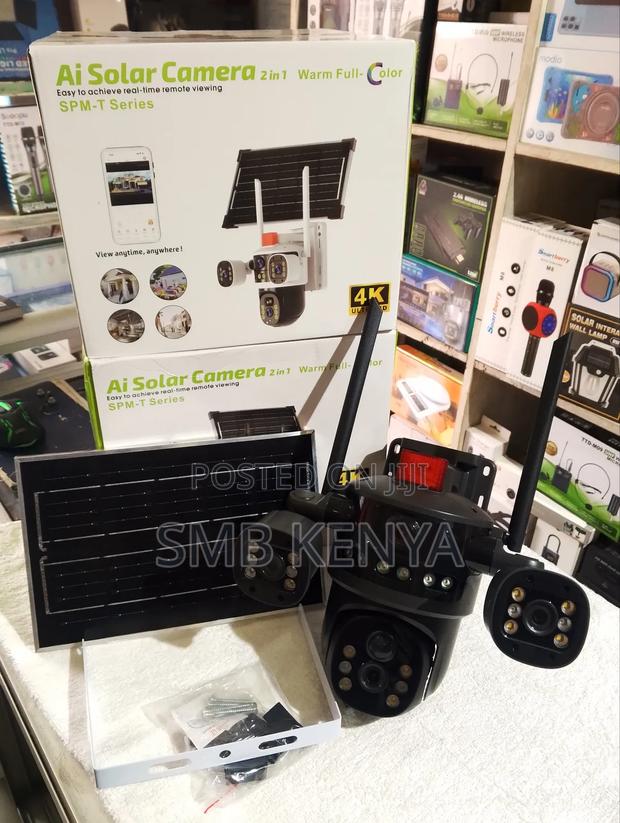 Ai Solar Camera 2 In 1 4k Lens