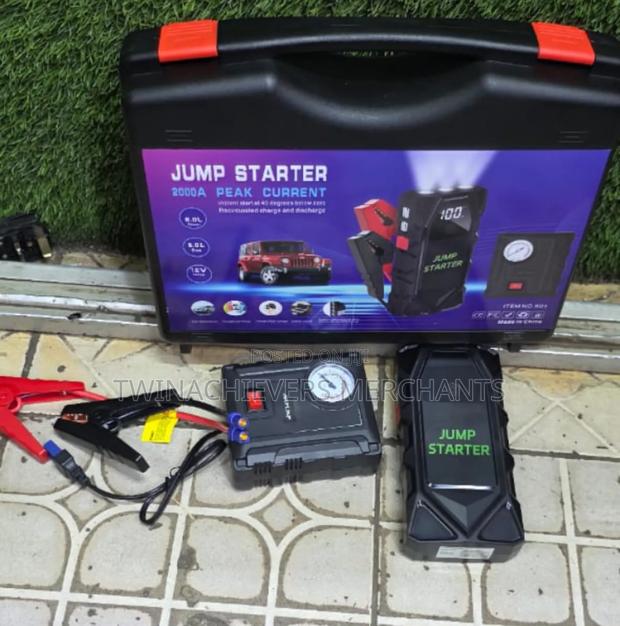 Jump Starter Kit,2000a Peak Current - main view