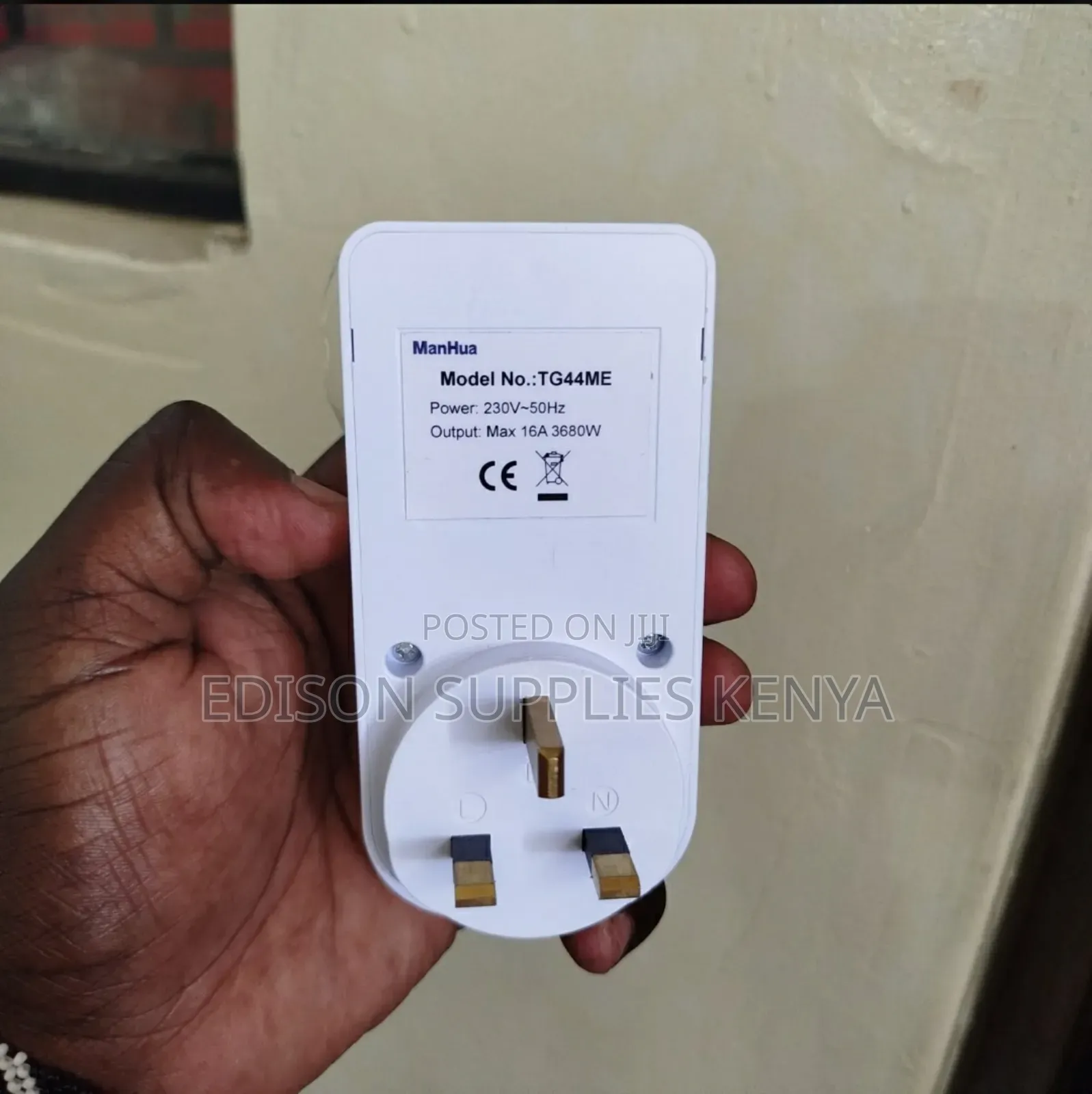 Tronic Digital Power Meter Energy Meter Socket Token Monitor