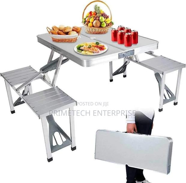 2 In 1 Foldable Camping Table - main view