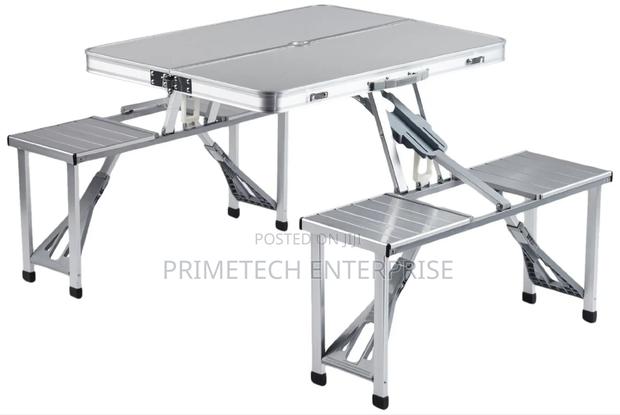 Portable, Foldable Aluminium Alloy Table - main view