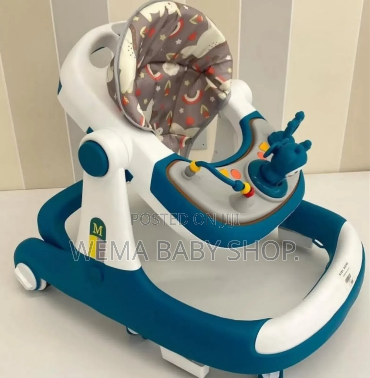 4 in 1 Multifunction Musical Foldable Baby Walker
