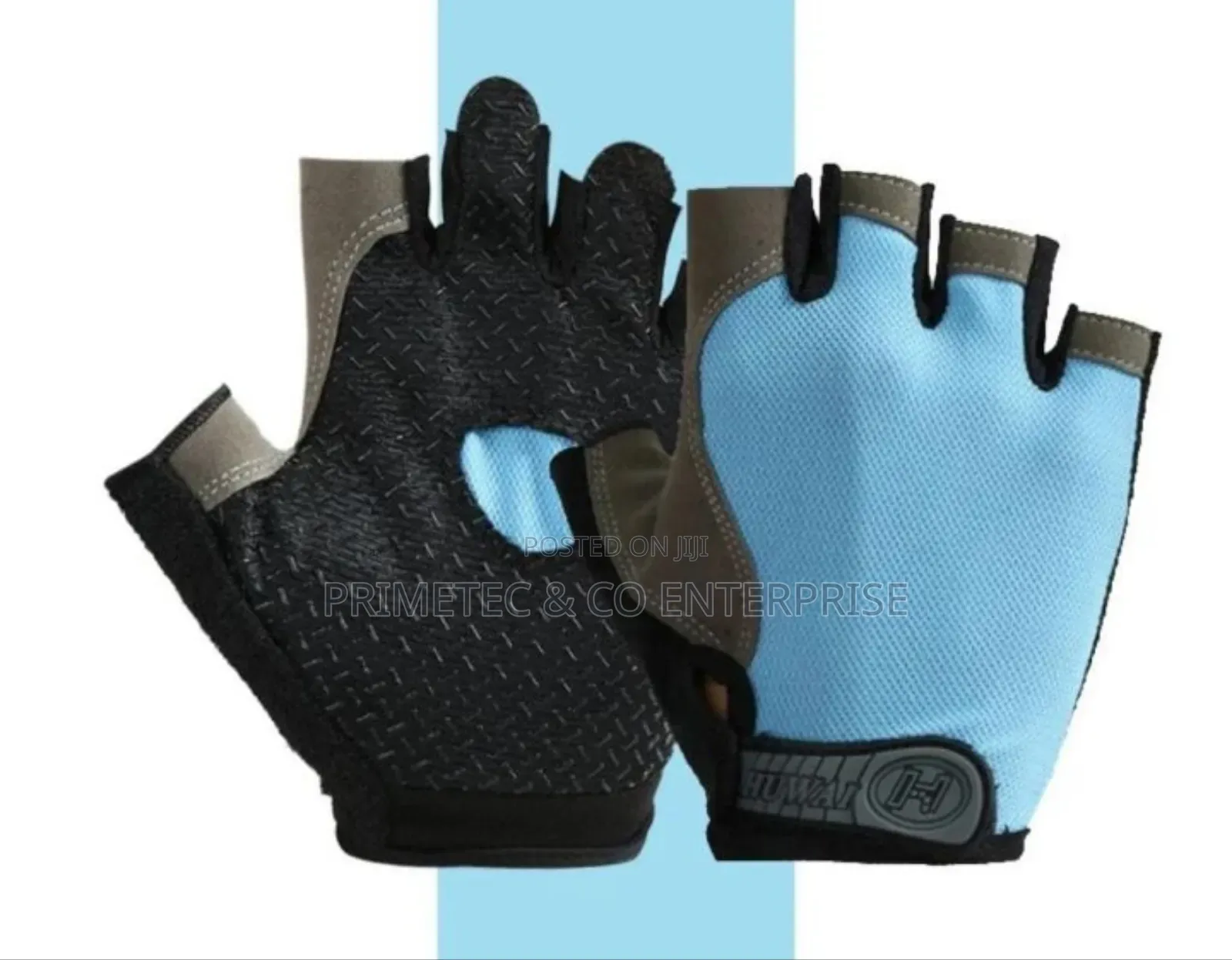 Gym Anti Slip Half Finger Gloves Breathable Dumbbells Gloves