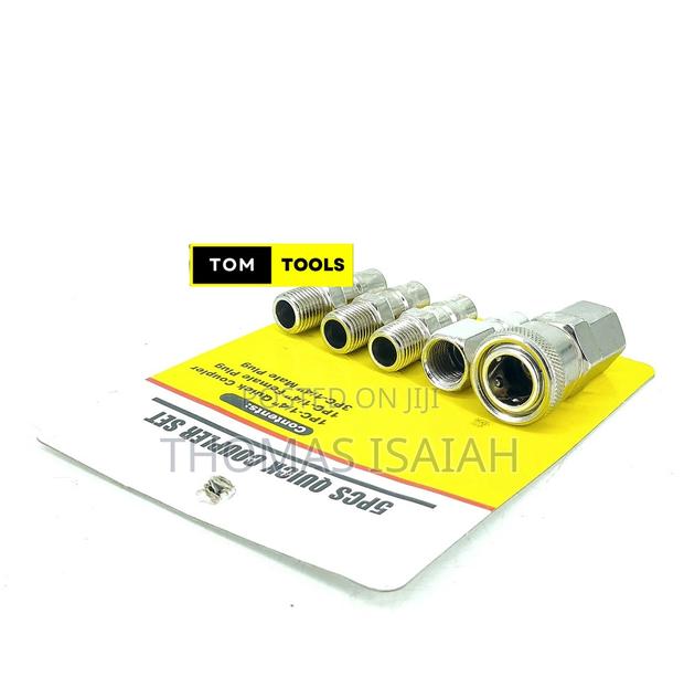 5pcs 1⁄4 Inch Quick Coupler Set - thumbnail 5