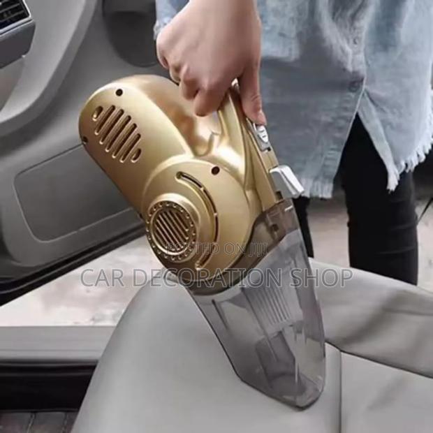 Super Suction Car Vacuum Clean 100w +Torch,Gauge,Inflator - thumbnail 2