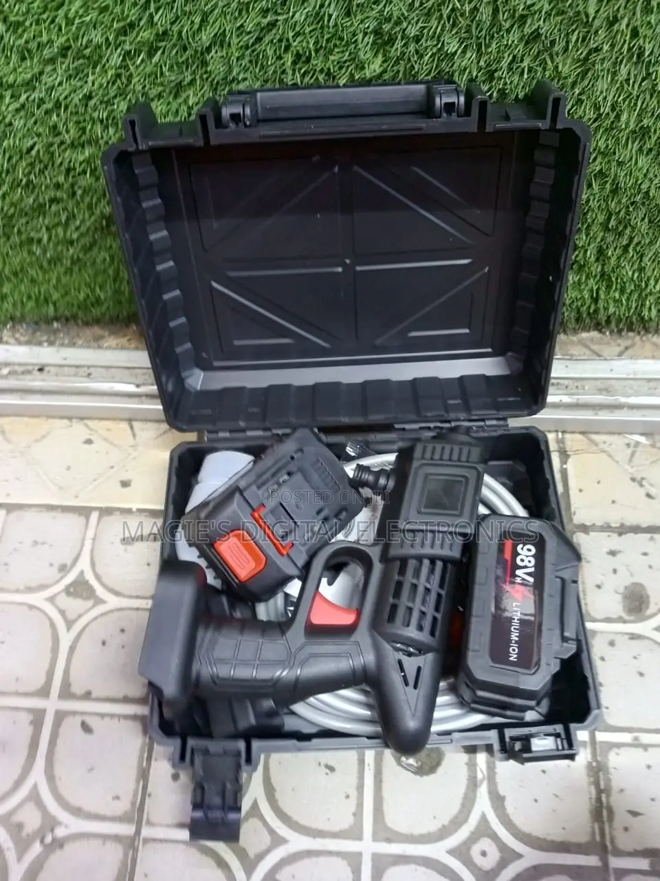 Well Performing Portable Cordless Car Wash 98v