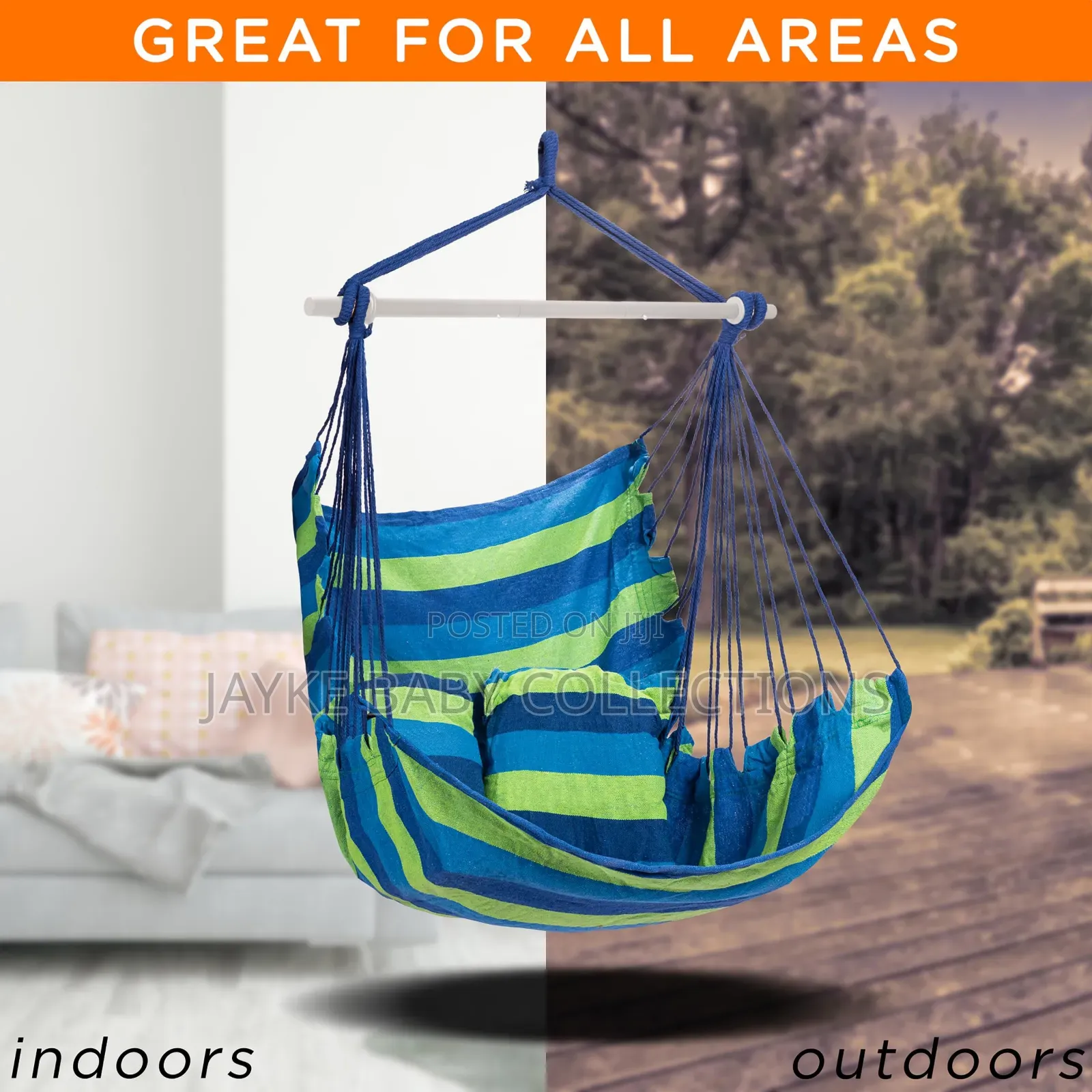 Handmade 150kg Hammock Garden Lazy Swing Chair