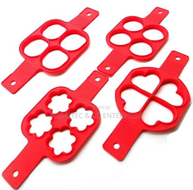 Silicone Shaper Non Stick Fantastic Egg Pancakes Maker.