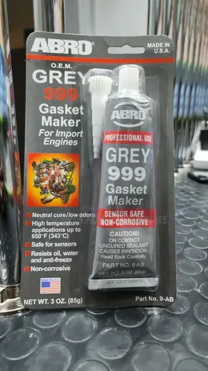 Abro -999 RTV Silicone Gasket Maker 85g Grey