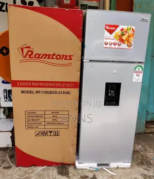 *Ramtons 213litres Fridge With Dispenser KSH 37,500*
 