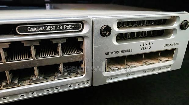 Cisco Catalyst 3850 48 Poe + Gigabit - (Ws-C3850-48p-E)