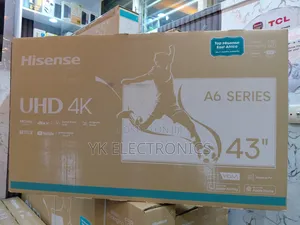 Hisense 43 Inch Smart Uhd Frameless Tv 43a6n
