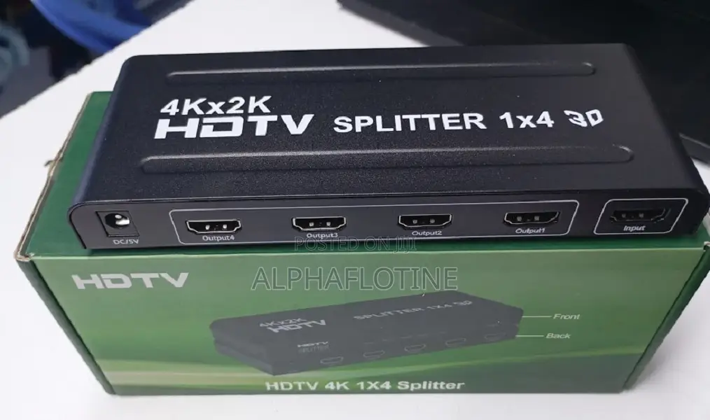  X2k HDTV Splitter 1x4 3d Video Format.