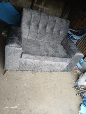 Grey Two Seater at Edge Furniture Shop