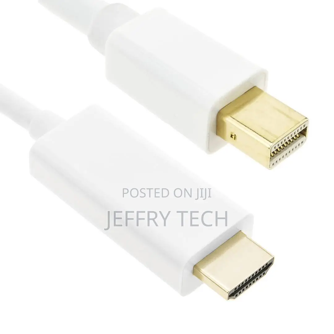 Cable Mini Displayport Male to Hdmi Male 1.8 M
