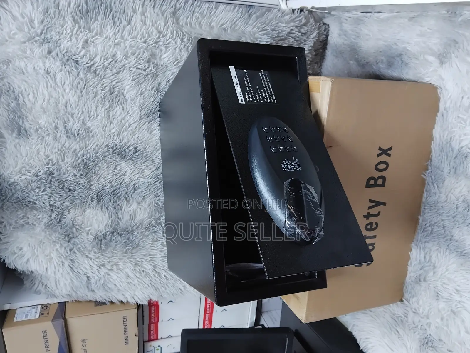 High Metallic Hotel Safe Box Hot Selling Hotel Room Safe Box