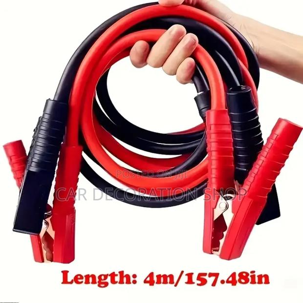4mtr Lorry/Saloon Car Jumper Cables 1000w 12/24v