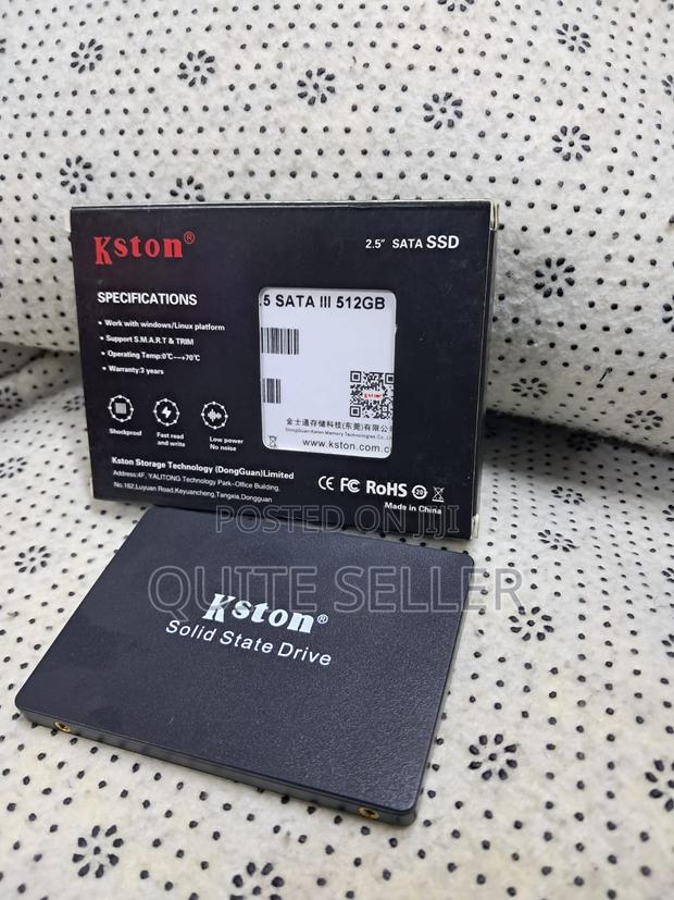 Kston SSD 512gb Laptop Pc Sata Iii 2.5