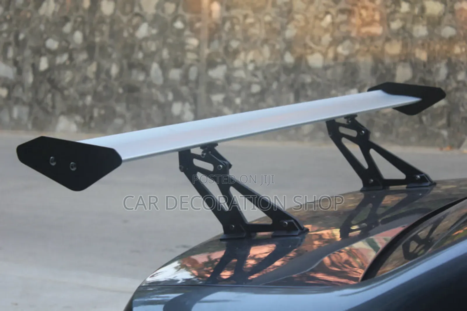 Sedan Rear Wing Universal Car Black Spoiler