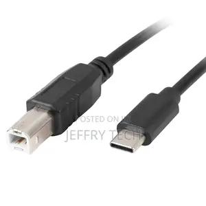 Usb B to Usb C 2.0 Cable 1.5 Meters Black Ca-Usba-13cc-0