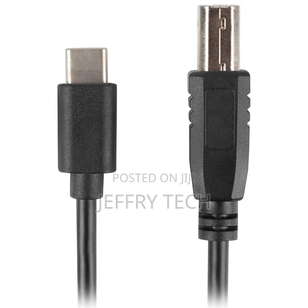 Usb B to Usb C 2.0 Cable 1.5 Meters Black Ca-Usba-13cc-0