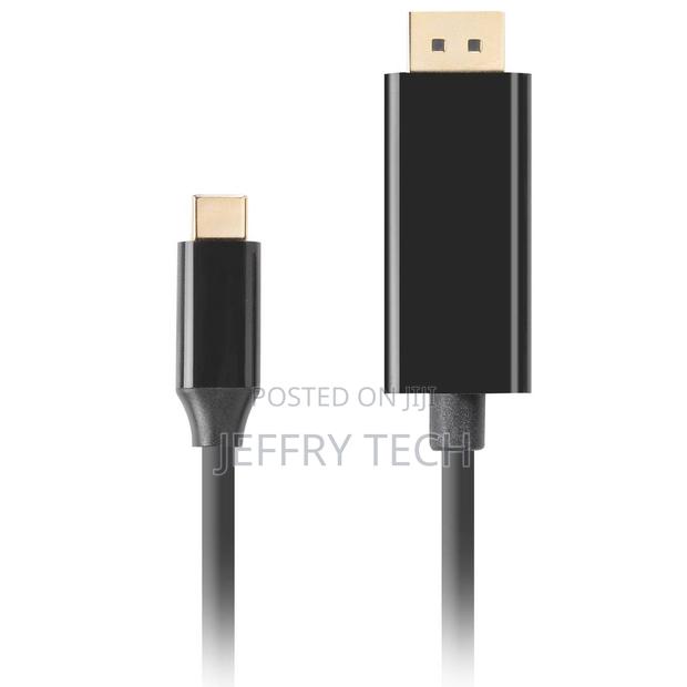 Lanberg Usb Type C Male to Displayport Male Cable 1m Ca-CMDP - thumbnail 3