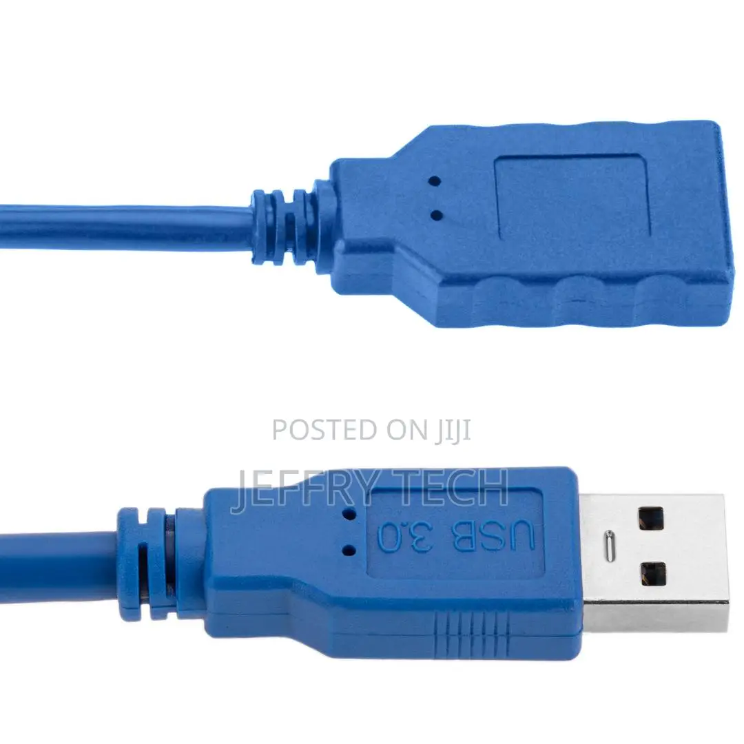 Usb Extension Cable 3.0 1m Type-a Male to Female Blue1