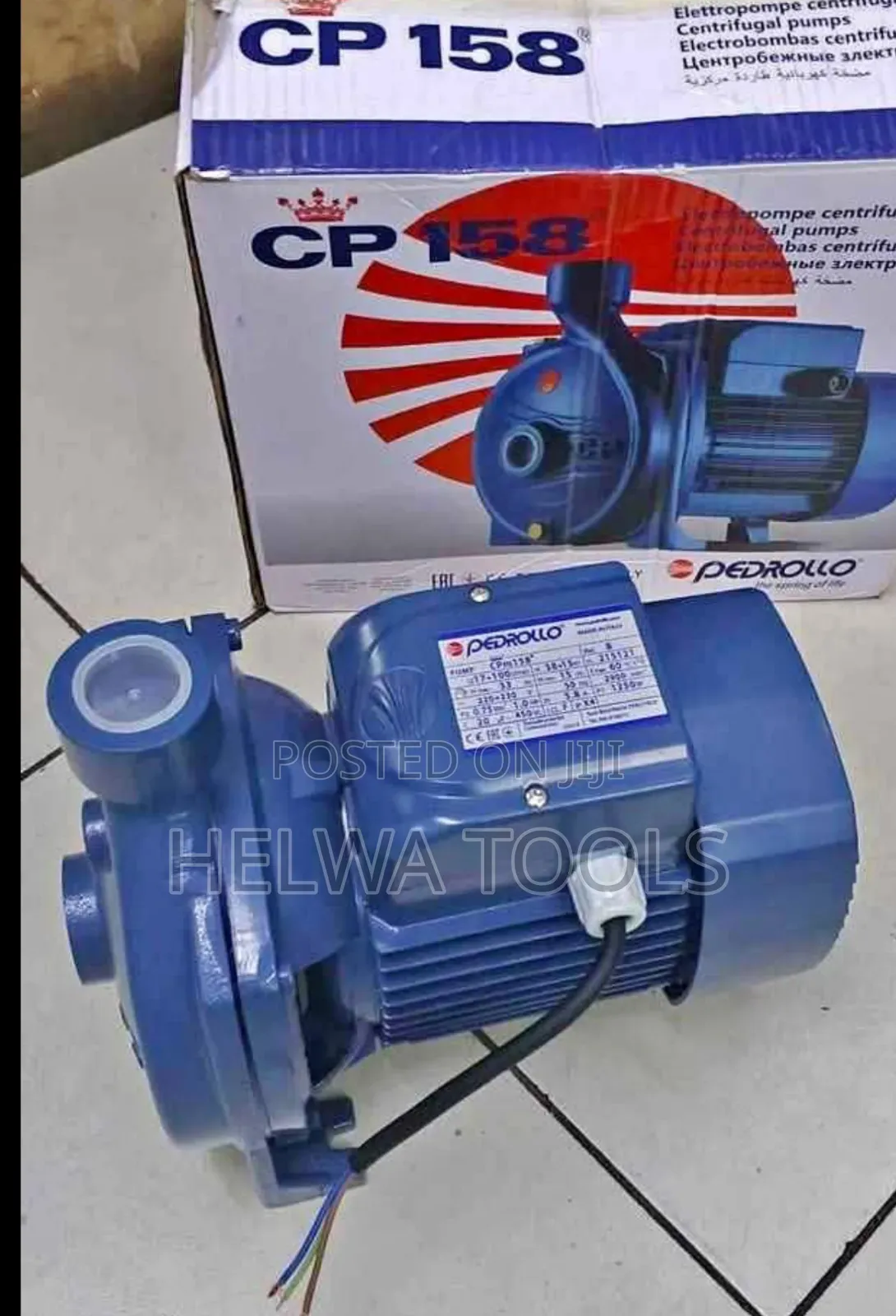 1 Hp Pedrollo Surface Pump/Electric Pedrollo Water Pump 1 Hp